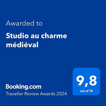 Studio Au Charme Medieval La Garde  Extérieur photo